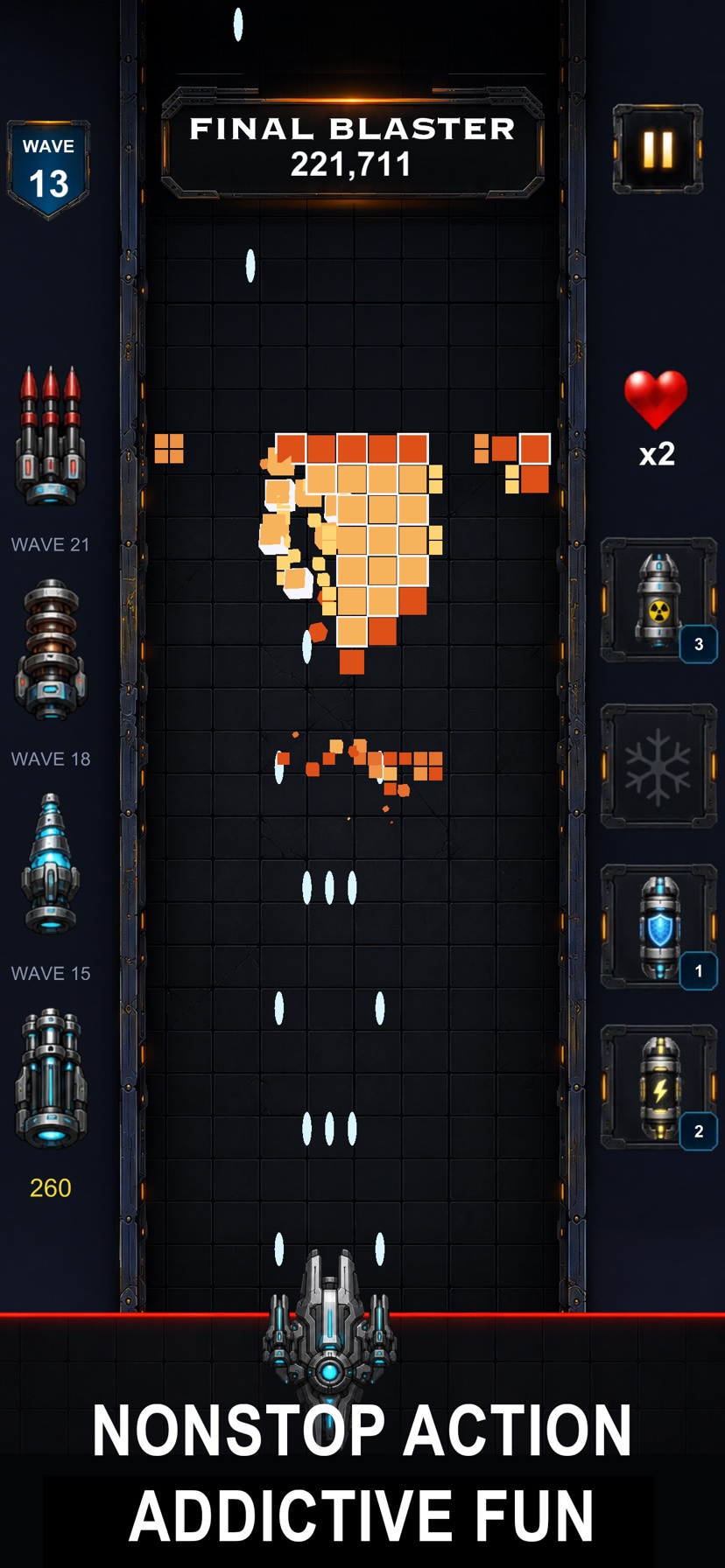 Final Blaster nonstop arcade action