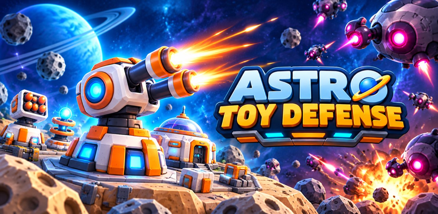 Astro Toy Defense key art